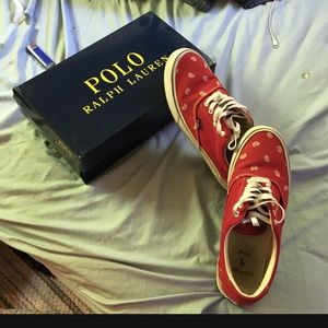 Polo red bandanna prints